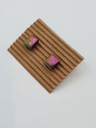 Bild von Ohrstecker - Gold/Rosa - ENE24