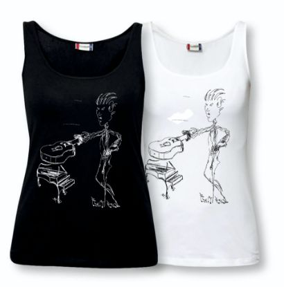 Zeige Details für Tanktop Woman " Lee ARTs Musicman" Bild von Tanktop Woman " Lee ARTs Musicman"