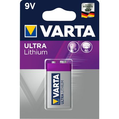 Picture of Varta, Ultra Lithium  9V Blister 1  