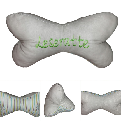 Bild von Nackenkissen / Leseknochen "Leseratte dezent" 