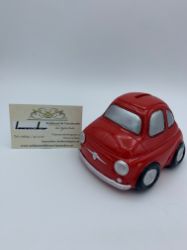 Bild von Sparkasse Auto rot Fiat 500 - Style