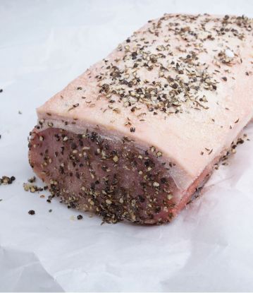 Zeige Details für Karreebraten gewürzt roh 1 kg Bild von Karreebraten gewürzt roh 1 kg