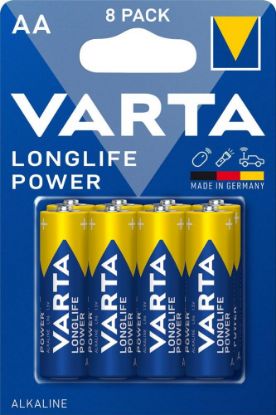 Picture of Varta, Longlife  Power AA Blister 8  STD