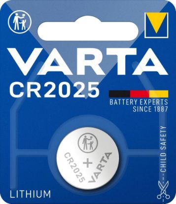 Picture of Varta,  Elektronics CR2025 Blister 1  