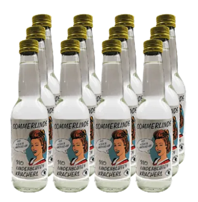 Picture of "Sommerlinde" Bio Lindenblüten Kracherl 0,33l 12er Tray - ENE24