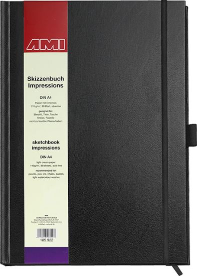 Bild von Skizzenbuch Impressions 110gr. A4 80 Blatt