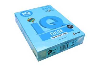 Picture of A3 Kopierpapier IQ aquablue 500 Blatt 80g/m²