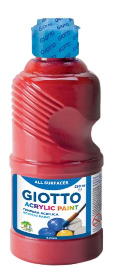 Bild von Giotto Acrylic Paint 250ml. rot