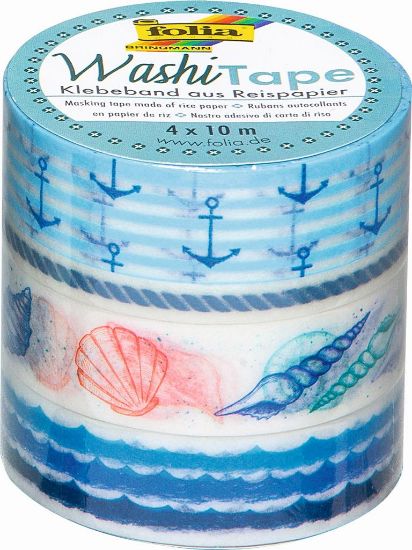 Bild von Washi-Tape 4er-Set Maritim