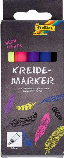 Picture of Kreidemarker 1-2mm neon light 5er