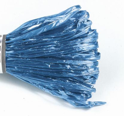 Bild von Raffia-Edelbast 30m Bündel - königsblau
