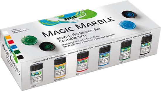 Picture of Magic Marble - Marmorierfarbe Grundfarben 6er Set