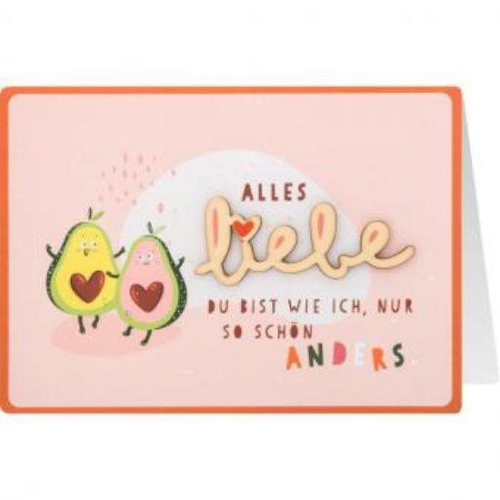 Bild von Karte - Liebe/Freundschaft