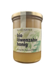 Picture of BIO Löwenzahn Honig 520g - BIO Imkerei Aquilin Moser