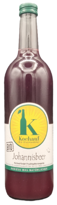 Bild von BIO Johannisbeer-Fruchtsaft o,75l - Kochauf