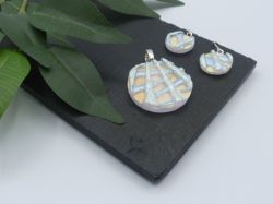 Picture of Schmuckset - Kollektion "Mosaik" - silber