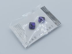 Picture of Ohrstecker - Kollektion "Mosaik" - violett