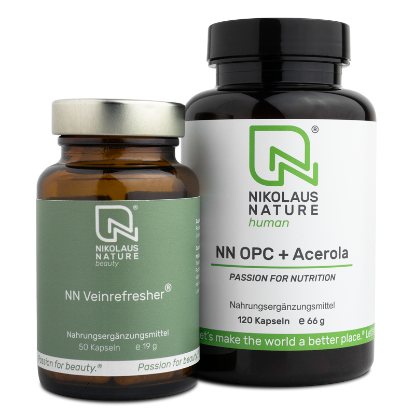 Picture of Venen-Vitalität-Bundle:?NN Veinrefresher® &?NN OPC + Acerola Kapseln