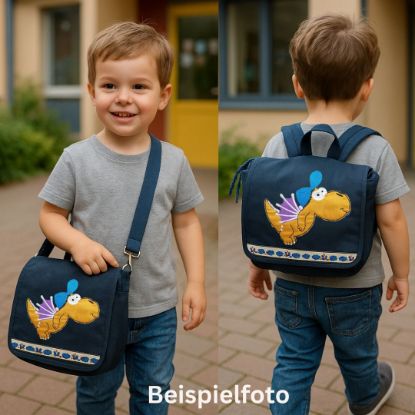 Zeige Details für Kinderrucksack „Drache“ – Für große Abenteuer mit kleinen Helden Bild von Kinderrucksack „Drache“ – Für große Abenteuer mit kleinen Helden