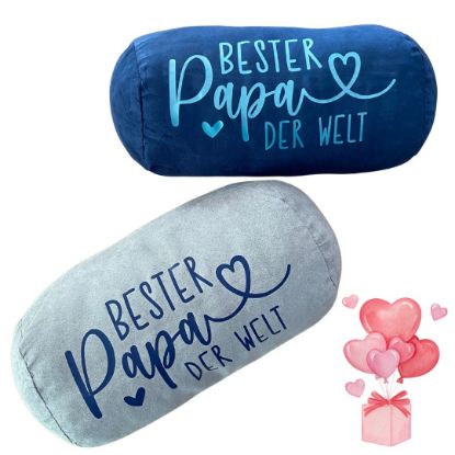Zeige Details für Nackenkissen „Bester Papa der Welt“ – Geschenk zum Vatertag Bild von Nackenkissen „Bester Papa der Welt“ – Geschenk zum Vatertag
