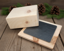 Picture of Zirbenholz Butterdose 