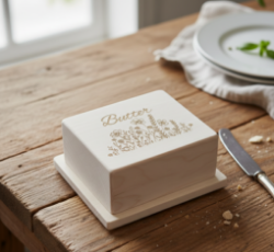 Picture of Zirbenholz Butterdose 