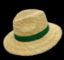 Picture of  Strohhut mit grünem Band