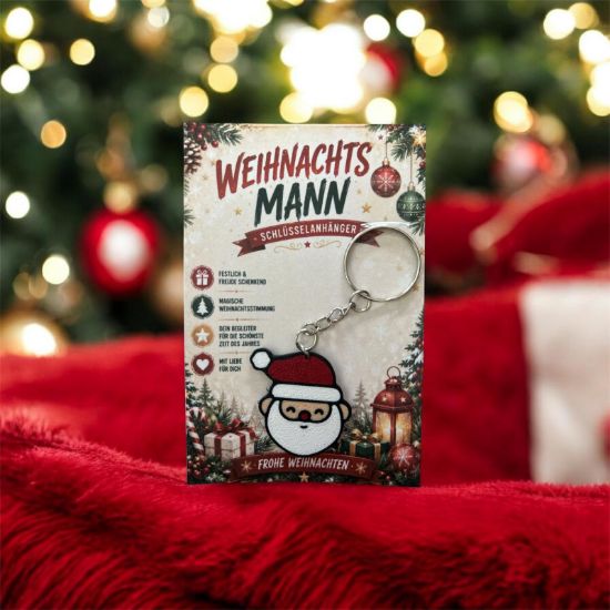Bild von Weihnachtsmann Gesicht